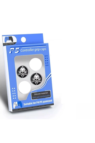 Out Desenli Xbox Ps4 - Ps5 - Xbox S - Xbox X Uyumlu Analog Koruyucu-2 Adet ürün görseli 1