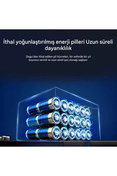 A6 Taşınabilir Powerbankli Kendinden Şarjlı Hava Pompası - Resim 6