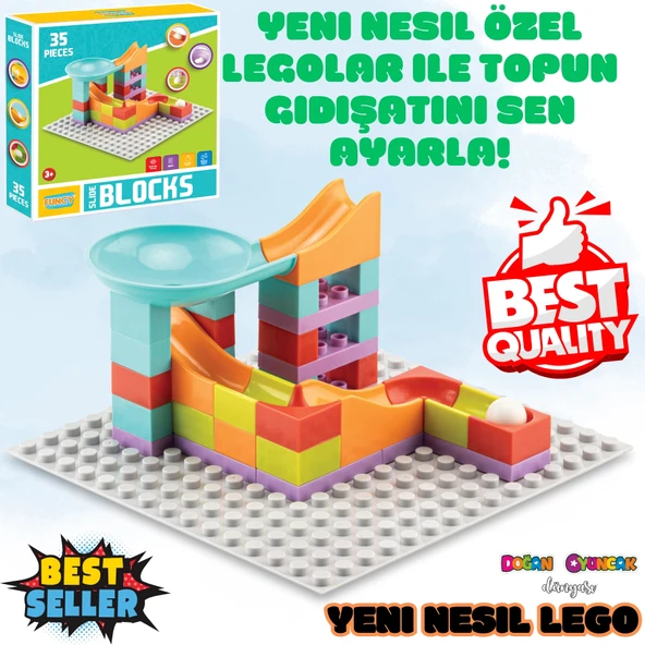 Creative Blok 35 Parça - Slide Blocks 35 Parça - Lego Oyuncakları - Yaratıcı Top Oyunu - Creative Lego ürün görseli