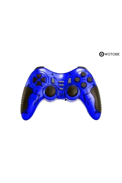 2.4g Ps1 Ps2 Ps3 Pc Android Tv Tv Box Android Telefon Uyumlu Titreşimli Kablosuz Joystick ürün görseli 1