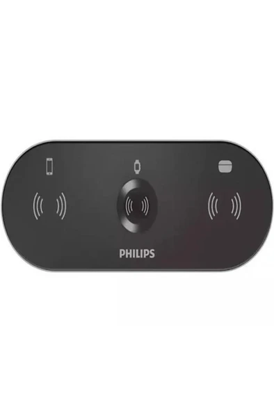 Philips DLP9230NB QI Siyah 3in1 Kablosuz Hızlı Şarj Aleti Teşhir
