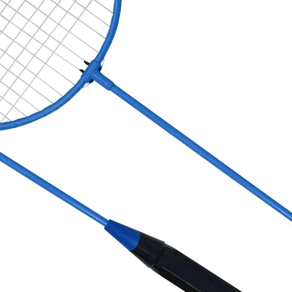 Lüx Badminton Raketi Seti - 2'li Badminton Seti - Badminton Raket Seti - 2 Adet Badminton Raketi - Çocuk İçin Raket - 4