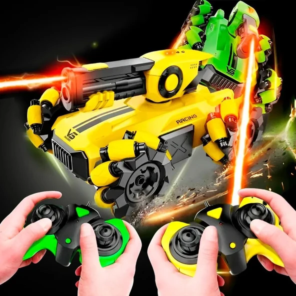 R/C Tank Lazer Savaşı - 2'li Lazer Savaşı - Tank Savaşı - Kumandalı Tank Savaşı - Lazer Oyunu - Kumandalı Tank - 1