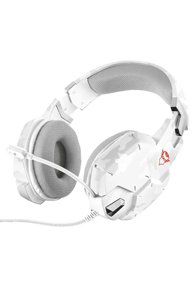GXT 322W Carus Snow Beyaz Kamuflaj Gamer Kulaklık - Resim 2