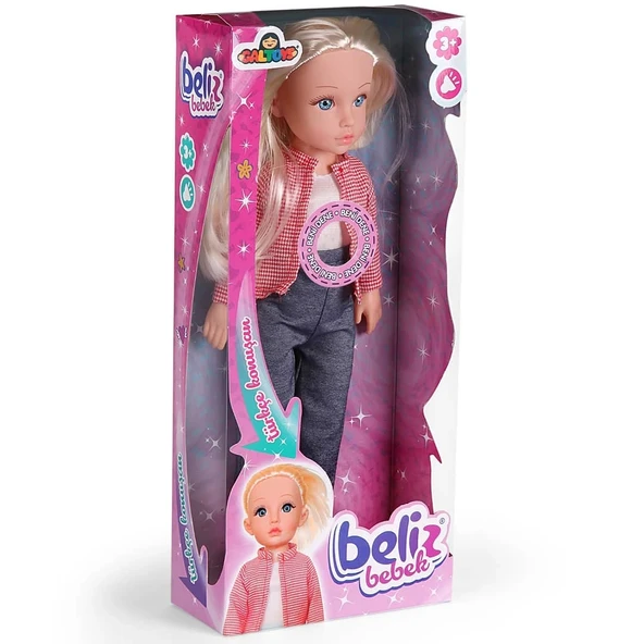 Beliz Bebek - Türkçe Konuşan Beliz Bebek - Konuşan Bebek - Fonsiyonlu Bebek - Pembe - 3