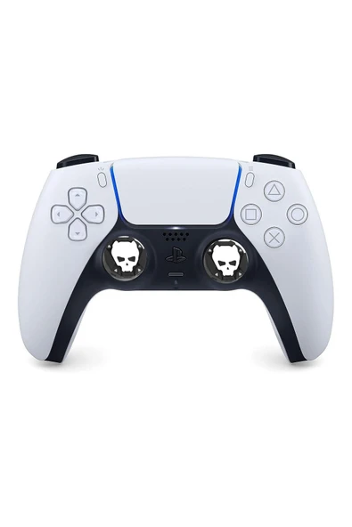 3D Skull PS5/PS4/PS3/Xbox One/One X/One S/Series X/Series S 3D Analog silikon Koruyucu -4 Adet - Resim 2