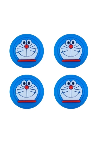 Doreamon  PS5/PS4/PS3/Xbox One/One X/One S/Series X/Series S 3D Analog silikon Koruyucu -4 Adet - Resim 5