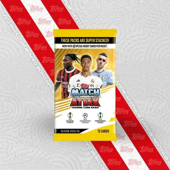 Toops Match Attax 24/25 Oyuncu Karları - Uefa Oyuncu Kartları - Futbolcu Kartları - Uefa Şampiyonlar Ligi - Resim 8