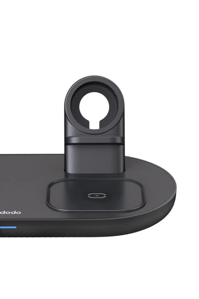 Ch-7061 Manyetik 3'ü 1 Arada Şarj Ünitesi Çok Işlevli Kablosuz Şarj Cihazı-siyah - Resim 7