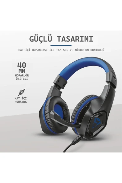 GXT 404B Rana PS4 Kulaküstü Gamer Kulaküstü - Resim 6