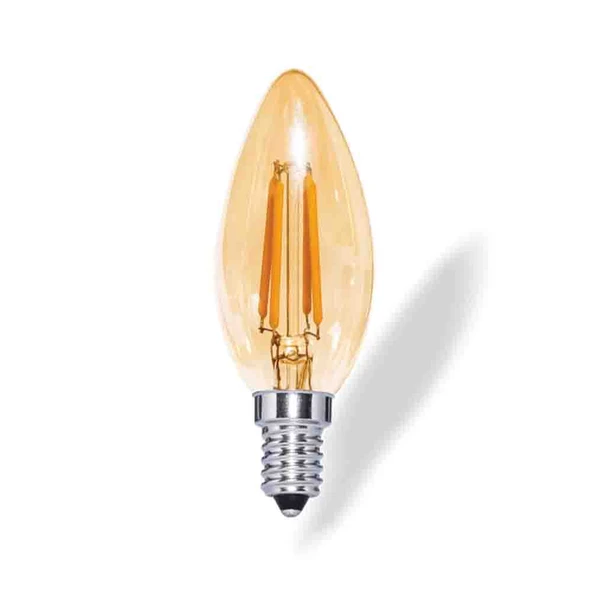 4W Buji Rustik Led Ampul E-14 Duy 3200K