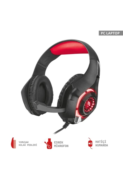 GXT 313 Nero Kulaküstü Gamer Kulaklık - Resim 5