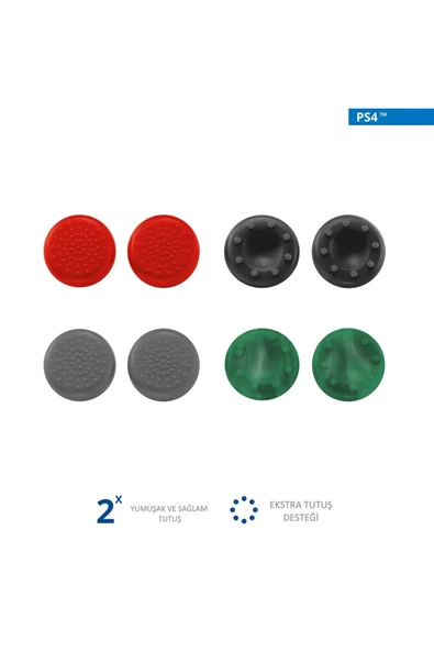 GXT 262 PS4 Uyumlu 8'li Thumb Grips - 3