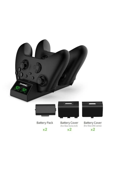 Xbox One Oyun Kolu Dock Series S X Wireless Controller Şarj İstasyonu Göstergeli 800mah - 4
