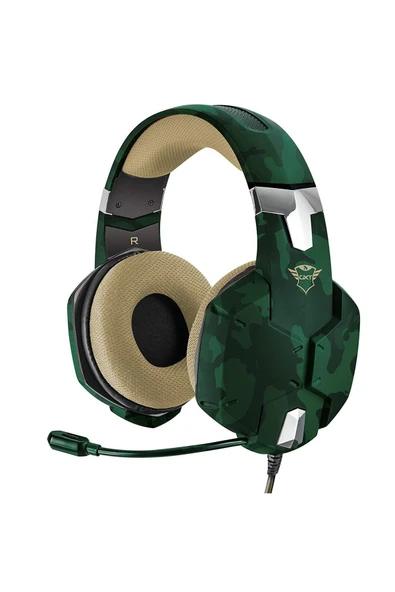 GXT 322C Carus Yeşil Kamuflaj Gamer Kulaklık ürün görseli 1