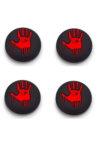 ?death Stranding Desenli Sony Ps5/ps4/ps3 Uyumlu Analog Koruyucu Silikon Pad - Resim 2