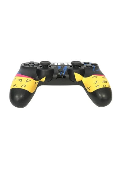 PS4-PC-Android BOX-Android-IOS Telefon Tablet Uyumlu Titreşimli Bluetooth Oyun Kolu - Resim 3