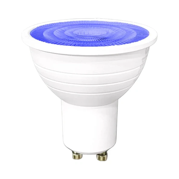 Noas 7W Led Çanak Ampul GU10 Duy 6500K (Mavi) YL91-0703-M