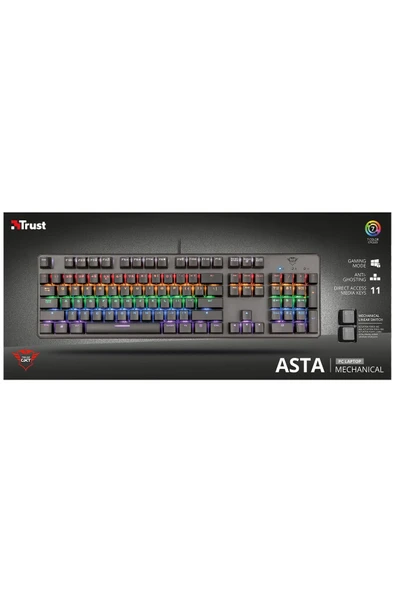 GXT 865 Asta RGB Mekanik Gamer Klavye - Resim 6