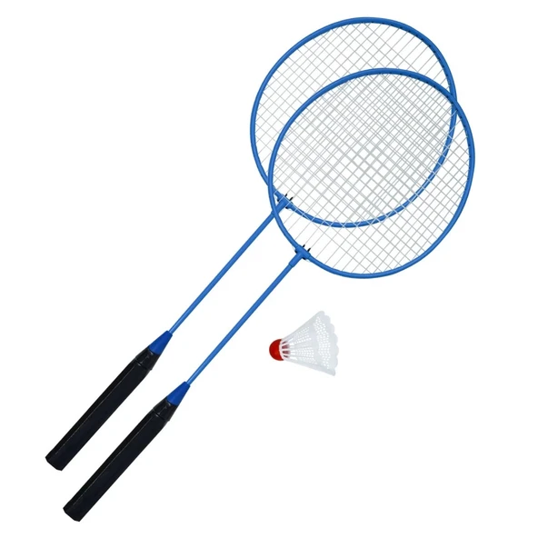 Lüx Badminton Raketi Seti - 2'li Badminton Seti - Badminton Raket Seti - 2 Adet Badminton Raketi - Çocuk İçin Raket - 2