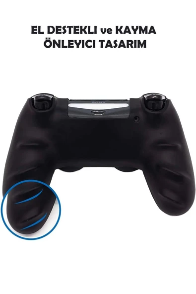 PS5 Dualsense Uyumlu Kamuflaj Desenli Koruyucu Silikon Kılıf + Analog silikon Koruyucu - Resim 9