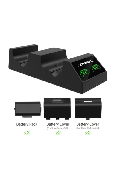 Xbox One Oyun Kolu Dock Series S X Wireless Controller Şarj İstasyonu Göstergeli 800mah - 3