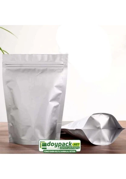 Doypack Alüminyum Kilitli 20*30 *10 -50 Adetli - Resim 2