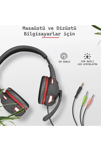 GXT 407 Ravu Kulaküstü Gamer Kulaklık - Resim 6