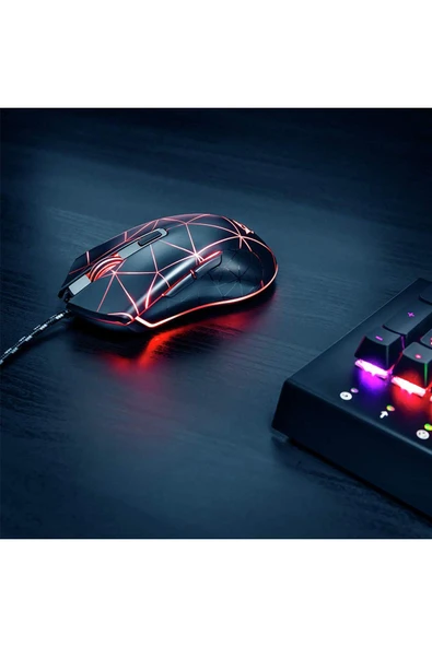 GXT 133 Locx 4000 DPI RGB Gamer Mouse - Resim 6