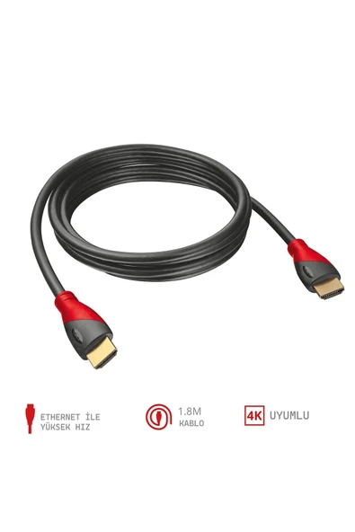 GXT 730 1.8M 4K PS4 ve XBOX Uyumlu HDMI Kablo - Resim 4