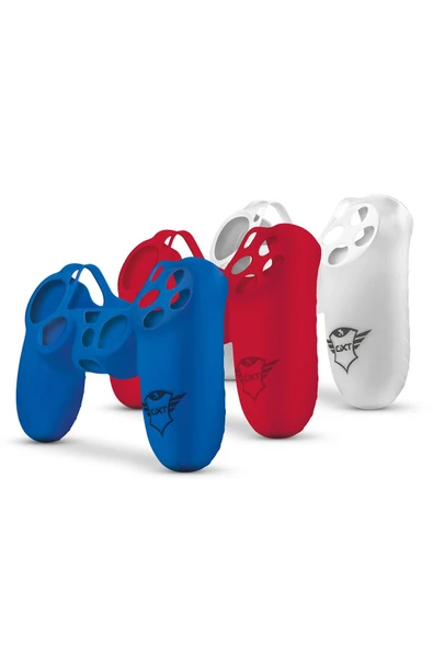 GXT 744T Beyaz Transparan Silikon Joystick Gamepad Kılıf - Resim 5