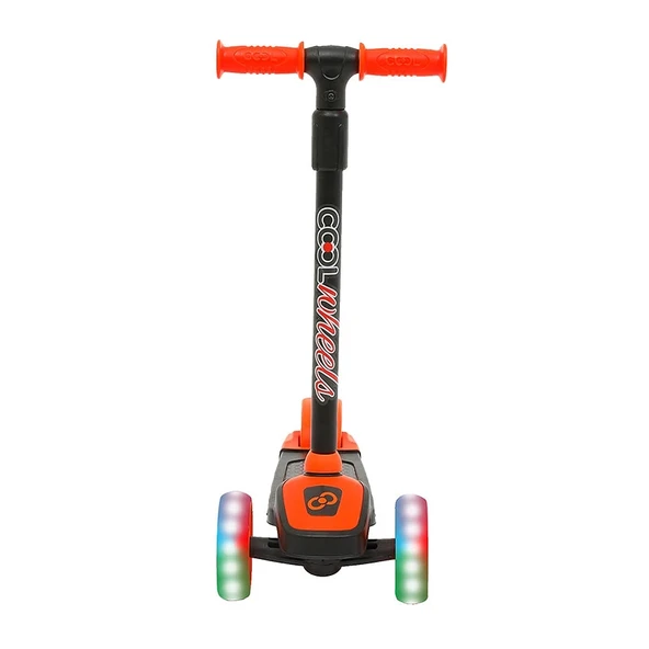 Cool Wheels Turuncu Twist Işıklı 3 Tekerlekli Scooter - Işıklı Scooter - CoolWheels Scooter - Çocuk Scooter - İttir Git - 3