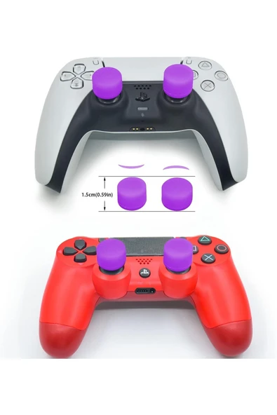 Ps4-Ps5 Uyumlu 8in1 Analog Koruyucu ve Yükseltici Pad - Resim 10