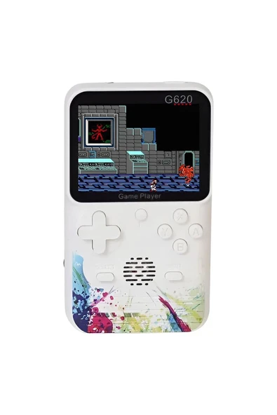 G620 500 Dahili Oyunlu TV Çıkışlı Mini El Konsolu - Resim 8