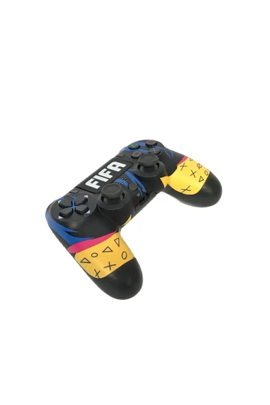 PS4-PC-Android BOX-Android-IOS Telefon Tablet Uyumlu Titreşimli Bluetooth Oyun Kolu - Resim 2