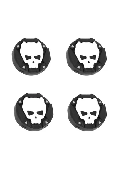 3D Skull PS5/PS4/PS3/Xbox One/One X/One S/Series X/Series S 3D Analog silikon Koruyucu -4 Adet ürün görseli 1