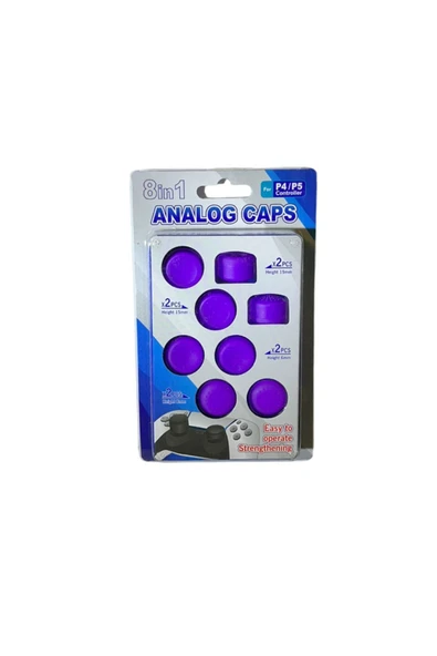 Ps4-Ps5 Uyumlu 8in1 Analog Koruyucu ve Yükseltici Pad - Resim 9