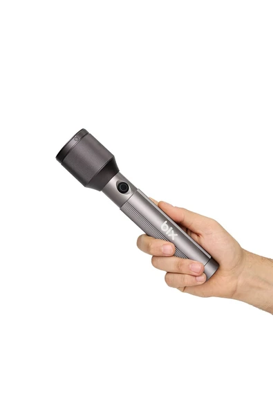 BX2143FL 24W LED 1100 Lümen, Zoom Özellikli, Şarjlı, Çok Modlu Uzun Menzilli, Kompakt El Feneri - Resim 3