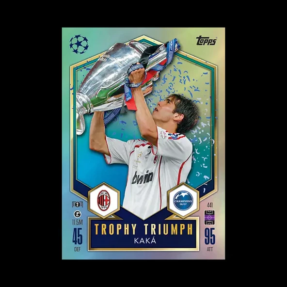 Toops Match Attax 24/25 Oyuncu Karları - Uefa Oyuncu Kartları - Futbolcu Kartları - Uefa Şampiyonlar Ligi - Resim 7