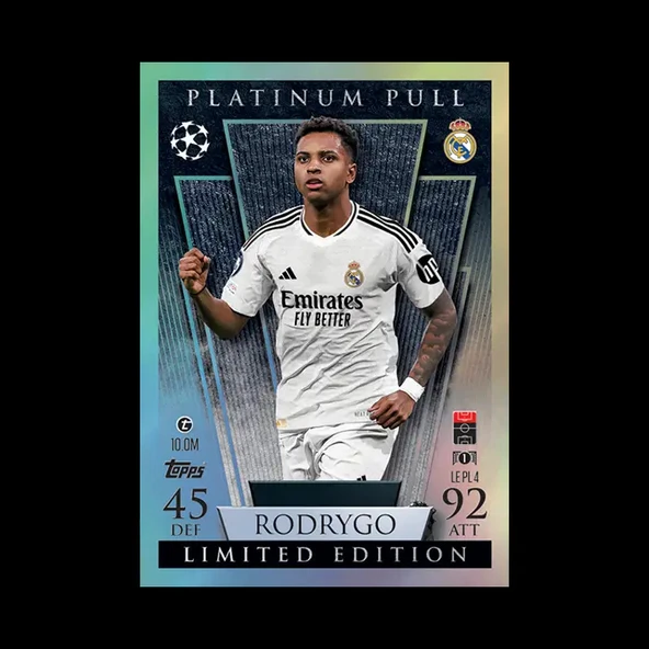 Toops Match Attax 24/25 Oyuncu Karları - Uefa Oyuncu Kartları - Futbolcu Kartları - Uefa Şampiyonlar Ligi - Resim 2