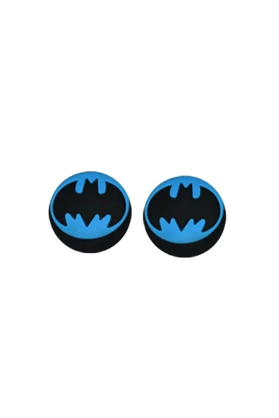 Batman Maske PS5/PS4/PS3/Xbox One/One X/One S/Series X/Series S  3D Analog silikon Koruyucu -2 Adet - 11
