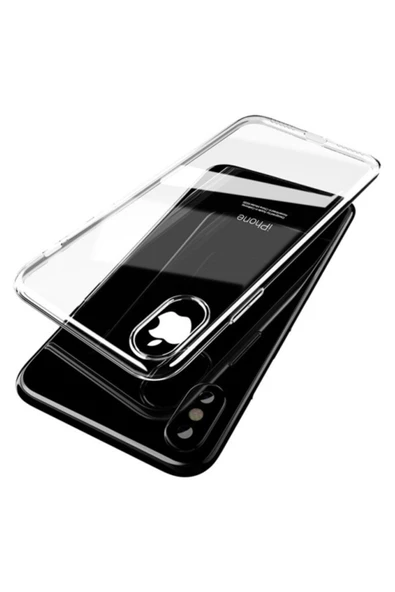 Mcdodo Crystal Jacket Iphone X/xs Silikon Kılıf-şeffaf - Resim 2