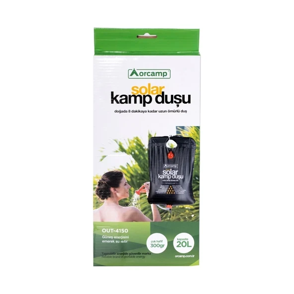 ORCAMP OUT-4150 SOLAR KAMP DUŞU - Resim 3