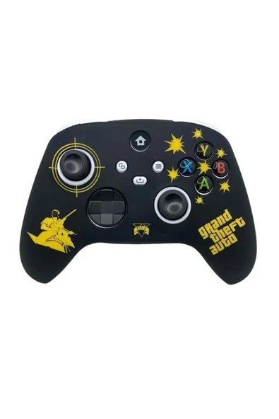 Xbox Series S/seris X 9.nesil Uyumlu Desenli Oyuncu Kolu Silikon Kılıf - Resim 4