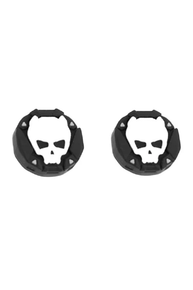 3D Skull PS5/PS4/PS3/Xbox One/One X/One S/Series X/Series S 3D Analog silikon Koruyucu -4 Adet - Resim 5