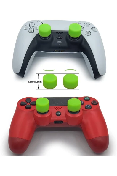 Ps4-Ps5 Uyumlu 8in1 Analog Koruyucu ve Yükseltici Pad - Resim 8