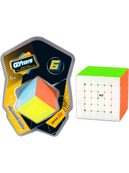 Orijinal Lüx QY 6x6 Speed Küp - QiYi 6x6 Küp - Akıl Küpü - Orjinal QY Speed Küp - Zeka Küpü - 2