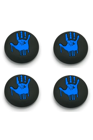 ?death Stranding Desenli Sony Ps5/ps4/ps3 Uyumlu Analog Koruyucu Silikon Pad - Resim 5