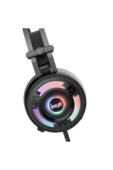 PG-R008 PS4-PS5-Nintendo Switch-Xbox Uyumlu PC LED Oyuncu Kulaklığı - Resim 3