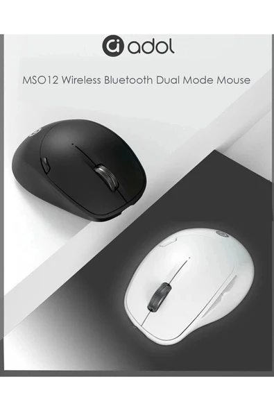 Asus Ms012 2,4gh Wireless Bluetooth Kablosuz Mouse Beyaz Apple Macbook Uyumlu - Resim 4
